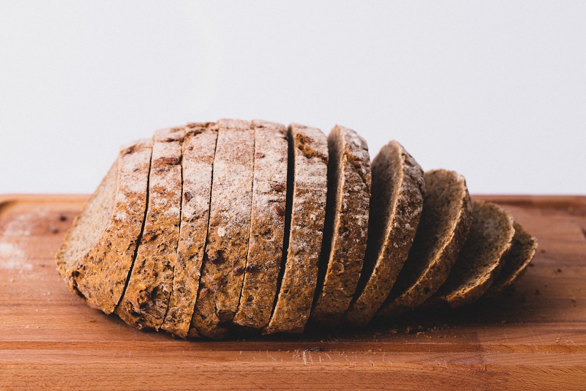 Angeschnittenes Brot
